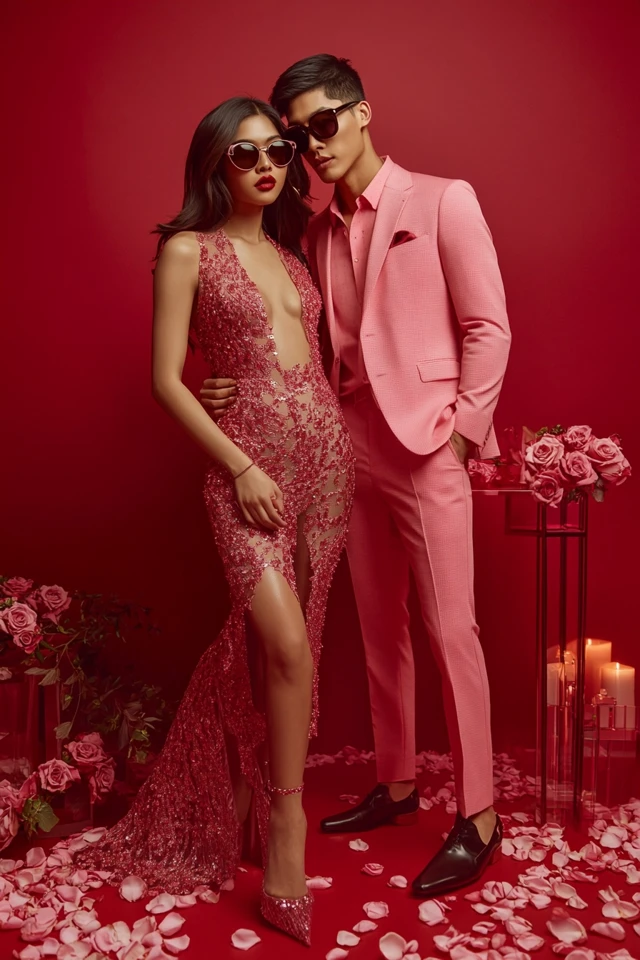 Matching Couples Outfits for Valentine’s Celebrations - photo 3