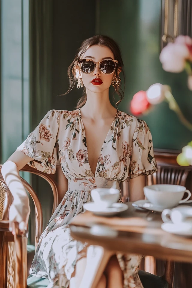 Elegant Midi Dresses for High Tea Events - photo 3