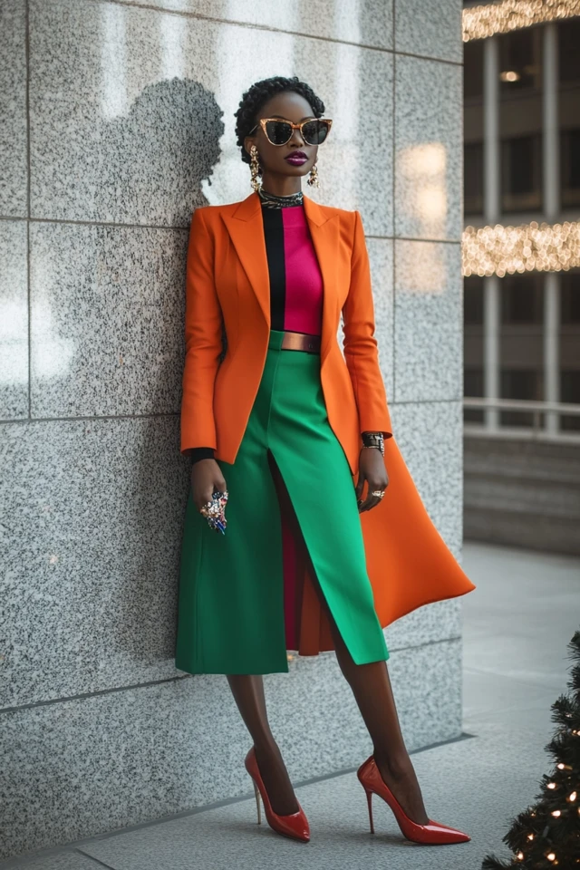 Bold Color Combinations for Holiday Office Parties - photo 3