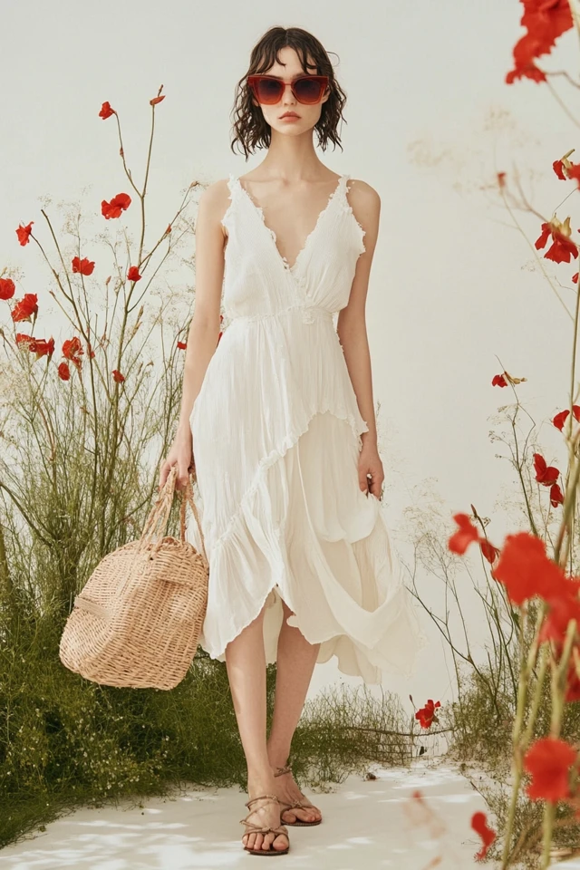 Asymmetrical Hemlines in Summer Dresses - photo 3