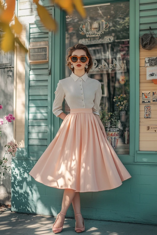 Circle Skirts for Swingy, Retro Style - photo 3