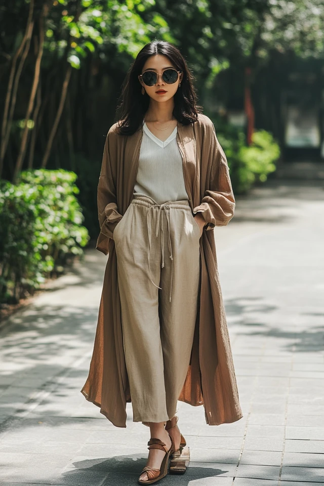 Duster Jackets with Relaxed Drapes - photo 3