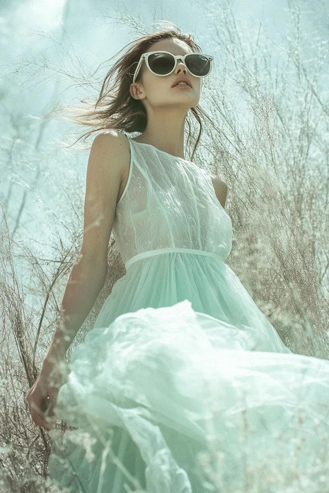 The Perfect Mint Green and White for Spring Dresses - photo 3