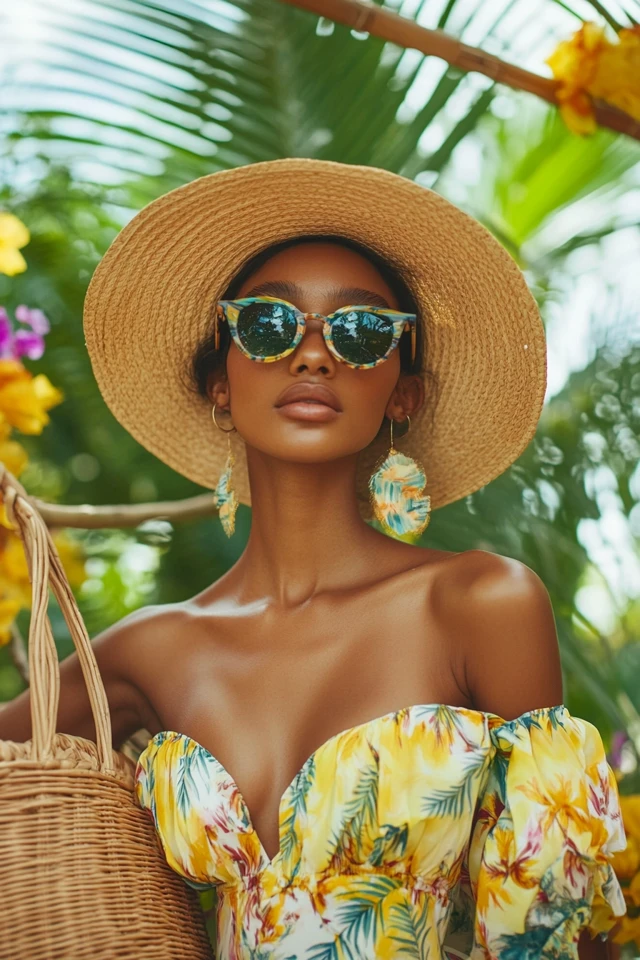 Breezy Tropical Brunch Looks with Maxi Dresses - photo 3