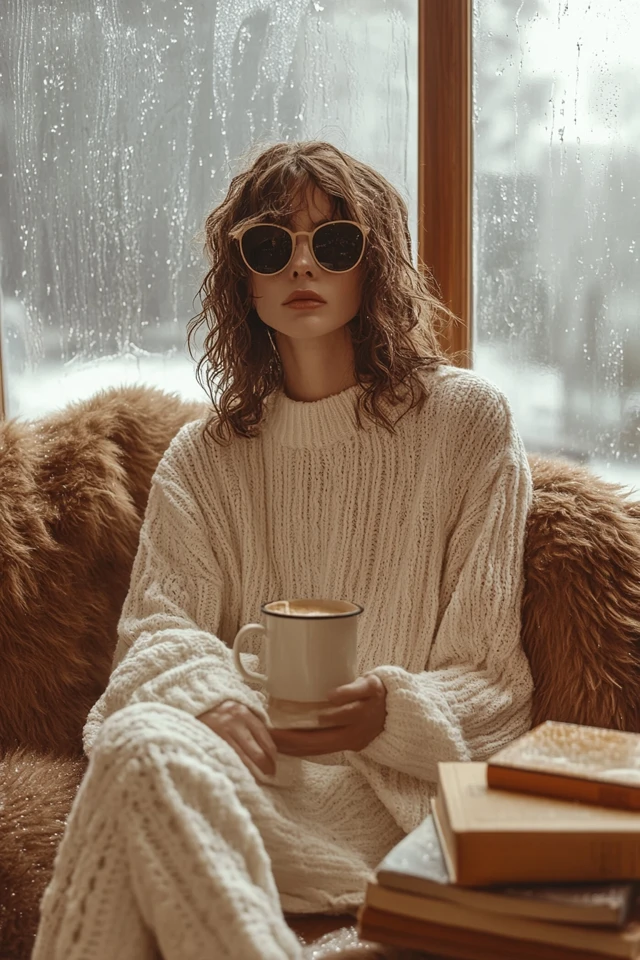 Relaxed Knit Sets for Indoors on Rainy Days - photo 3