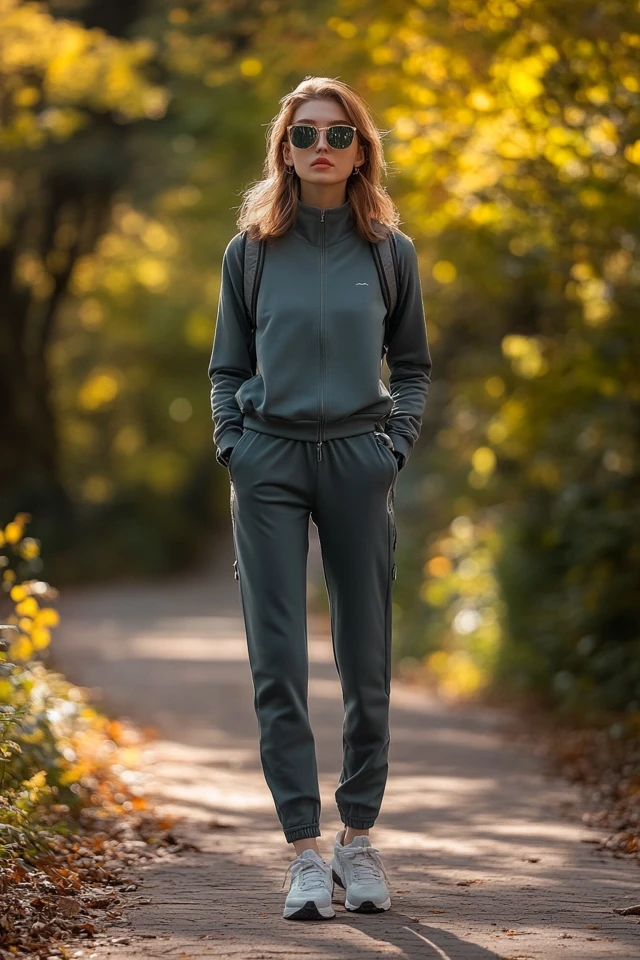 Full-Length Active Pants for Cloudy and Cool Afternoons - photo 3