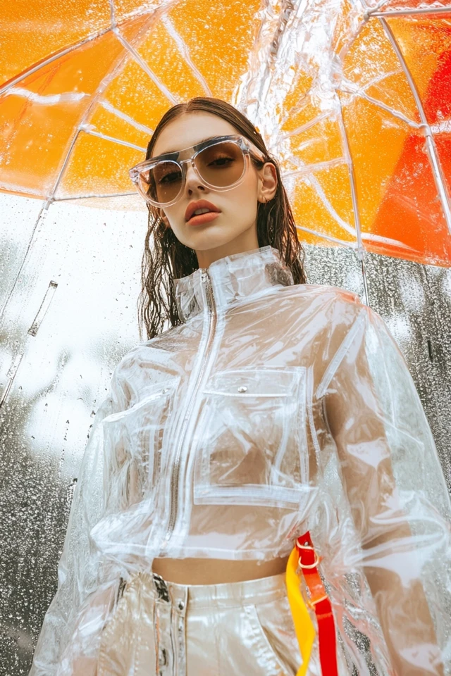 Transparent Raincoats for Stylish Showers - photo 3