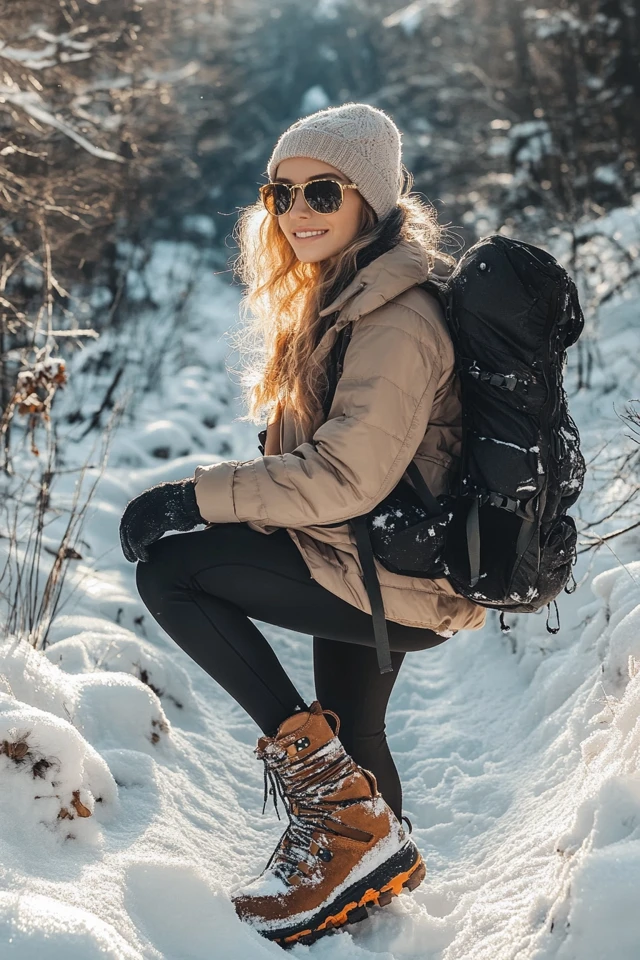 Warm Hiking Boots for Snow-Covered Trails - photo 3