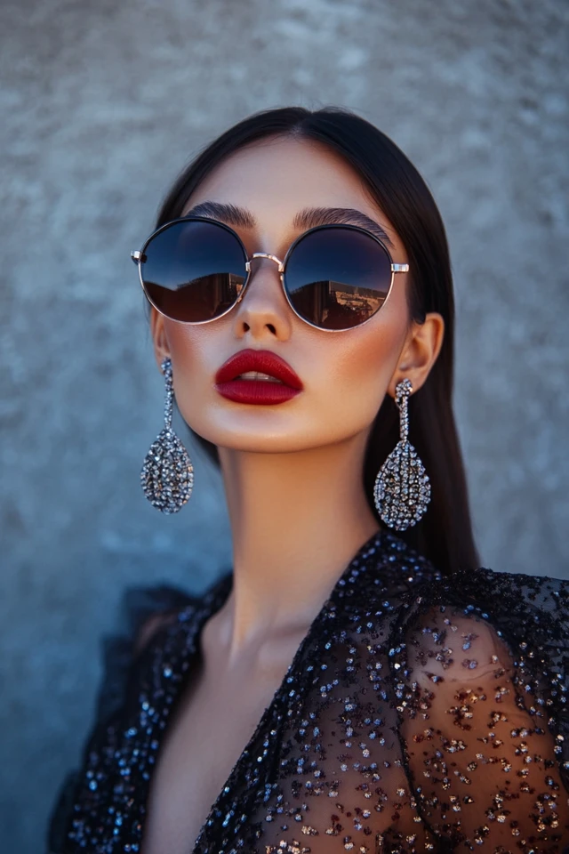 How to Wear Crystal Drop Earrings for Evening Glam - photo 3
