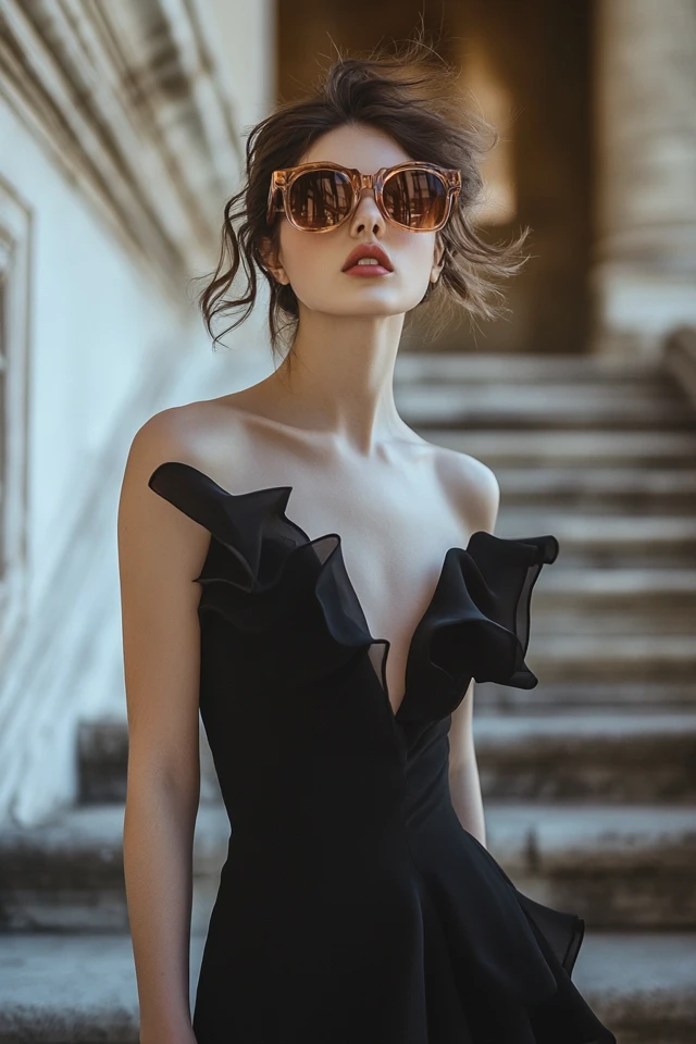 Elegant Asymmetrical Dresses for Formal Dinners - photo 3