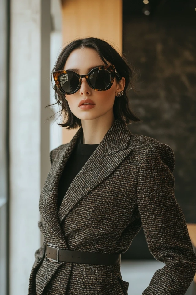 Leather and Tweed Pairings for Sophisticated Workwear - photo 3