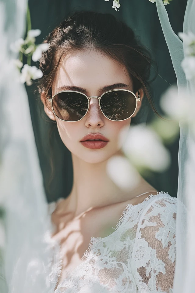Lace and Chiffon Combinations for Romantic Bridal Looks - photo 3