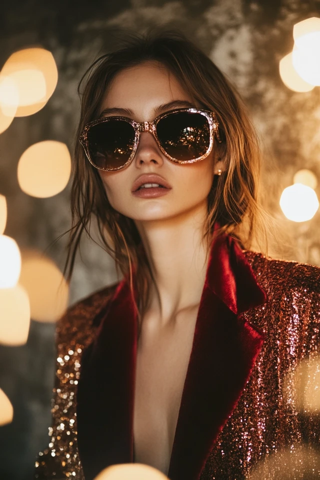 Mixing Metallics and Velvet for Festive Holiday Jackets - photo 3