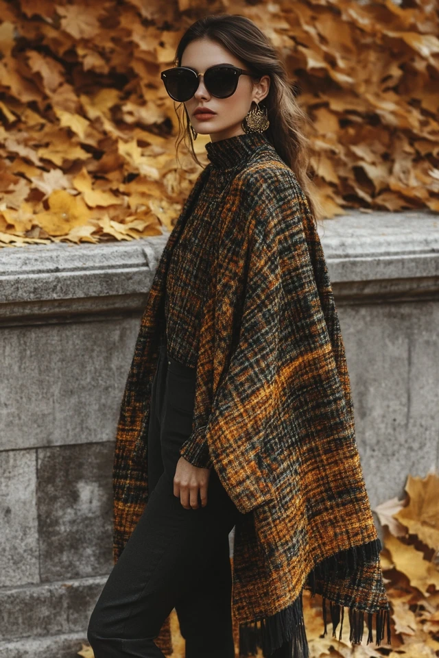 Statement Capes for Bold Fall Outfits - photo 3