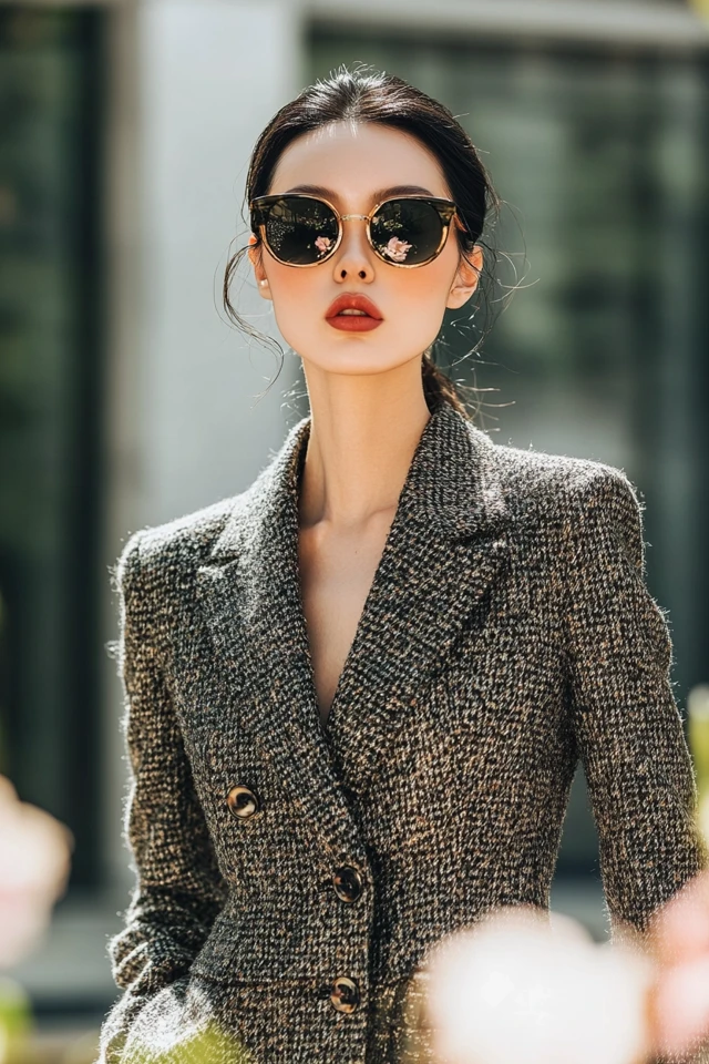 Cropped Tweed Jackets for Spring Elegance - photo 3