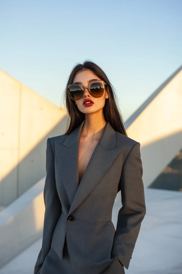 Cropped Oversized Blazers for Edgy Tailoring - photo 3