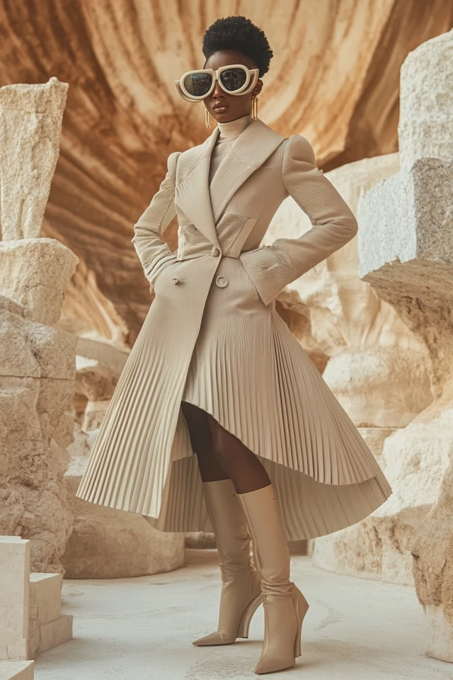 Sculptural Coat Dresses for Unique Outerwear - photo 3