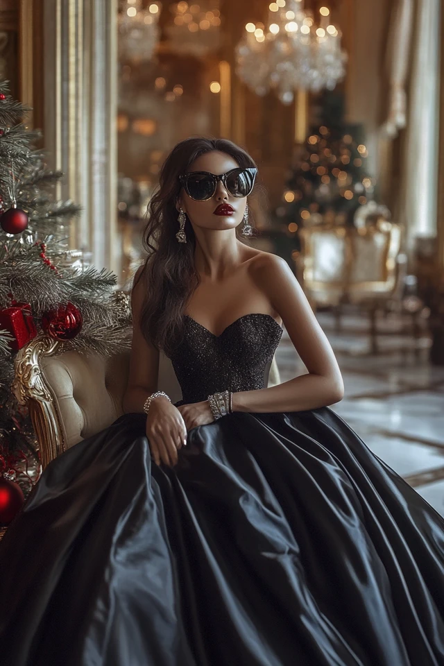 Sophisticated Holiday Ball Gowns with Luxurious Fabrics - photo 3
