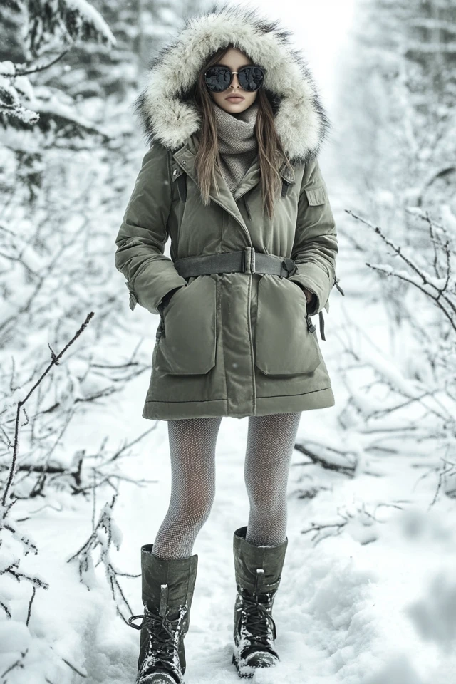 Fleece-Lined Parkas for Snowy Winter Strolls - photo 3