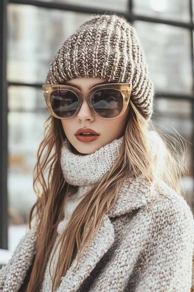 Chunky Knit Beanies for Extra Cold Winds - photo 3