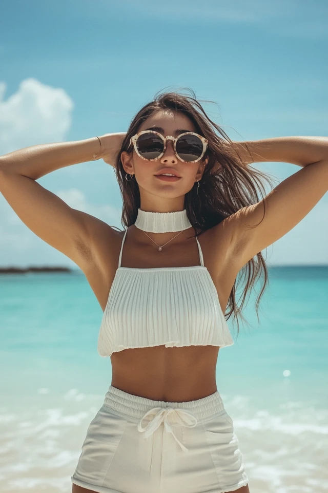 Breezy Halter Tops for Hot Beachside Days - photo 3