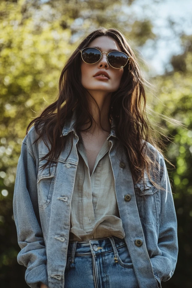Pairing Soft Cotton and Denim for Timeless Looks: Casual Meets Classic - photo 3