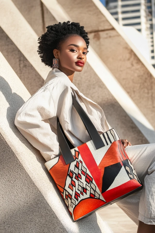 Styling Boldly Patterned Bags with Subtle Outfits - photo 3