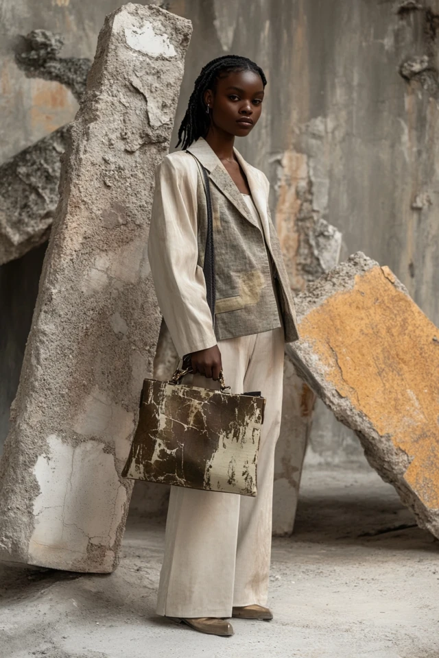 How to Accessorize with Mixed-Texture Bags - photo 3