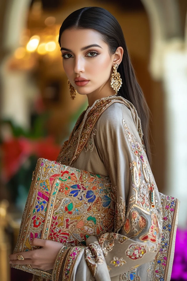 Styling Embroidered Bags with Elegant Outfits - photo 3