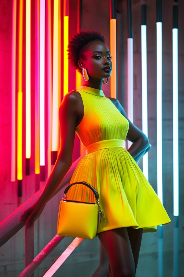 Adding Neon Accessories for Pops of Color - photo 2