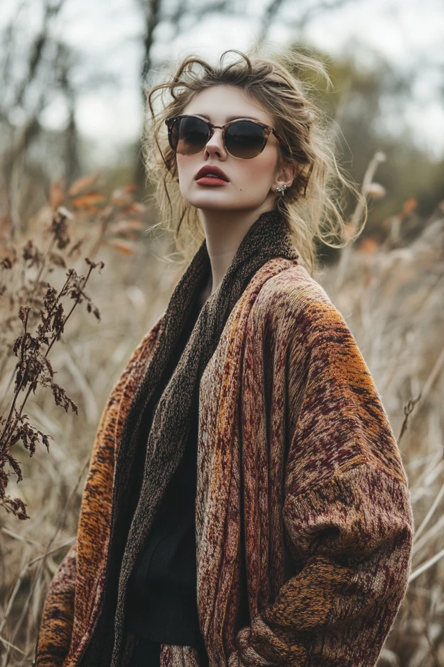 Bohemian Layering for Fall Transition Looks: Effortless, Cozy, and Chic - photo 4