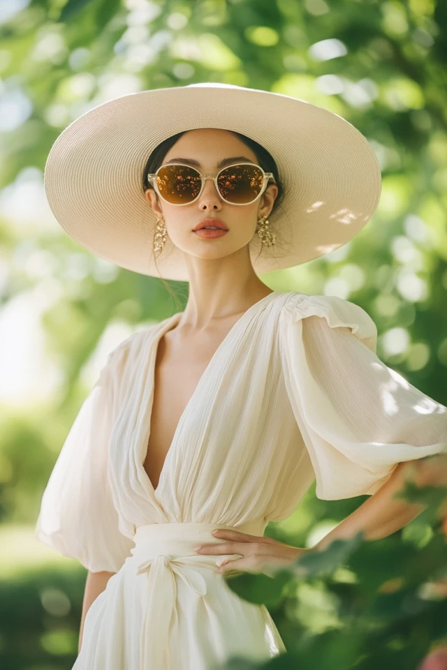 Summer Hat Trends: How to Style Wide-Brim Hats - photo 3