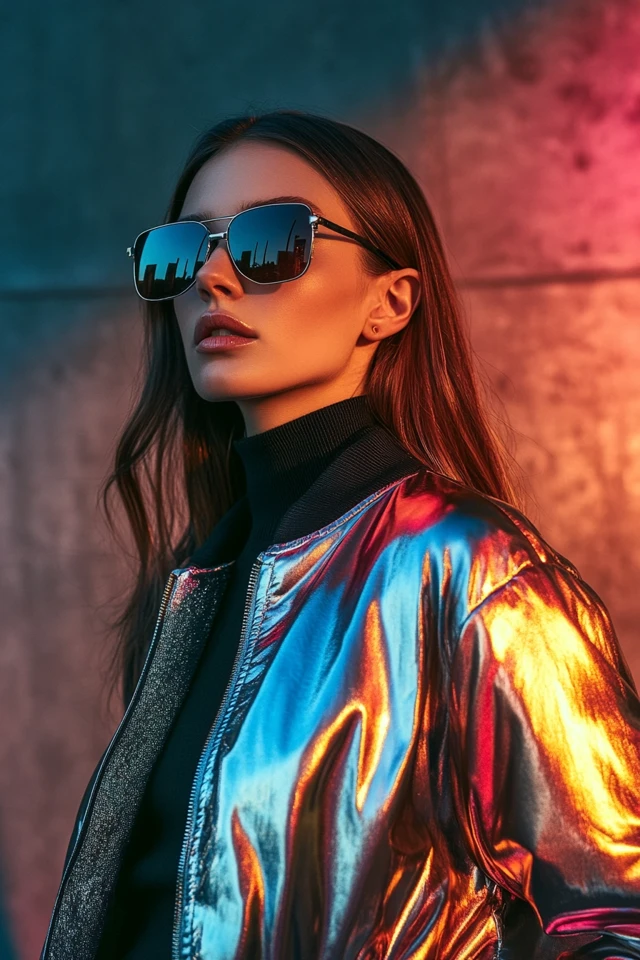 Metallic Jackets for Futuristic Winter Trends: Shine, Sleekness, and Style - photo 3