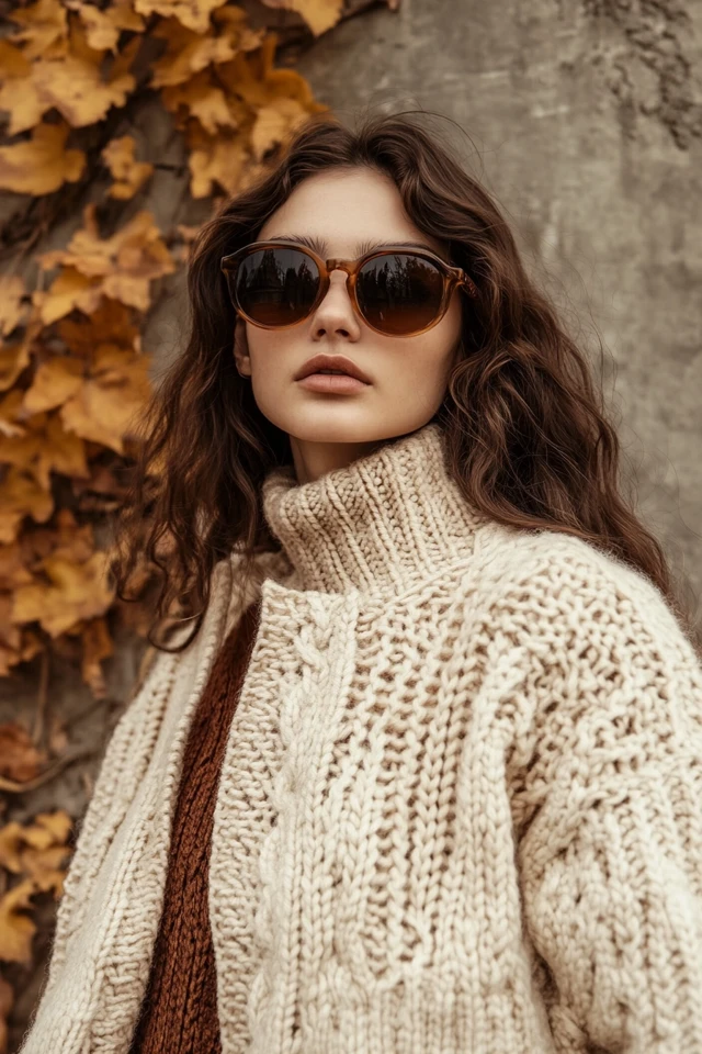 Burnt Sienna and Light Beige Combinations for Cozy Knitwear - photo 3
