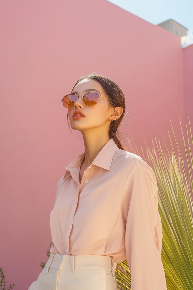 Combining Dusty Lavender and Blush in Minimalist Outfits - photo 3