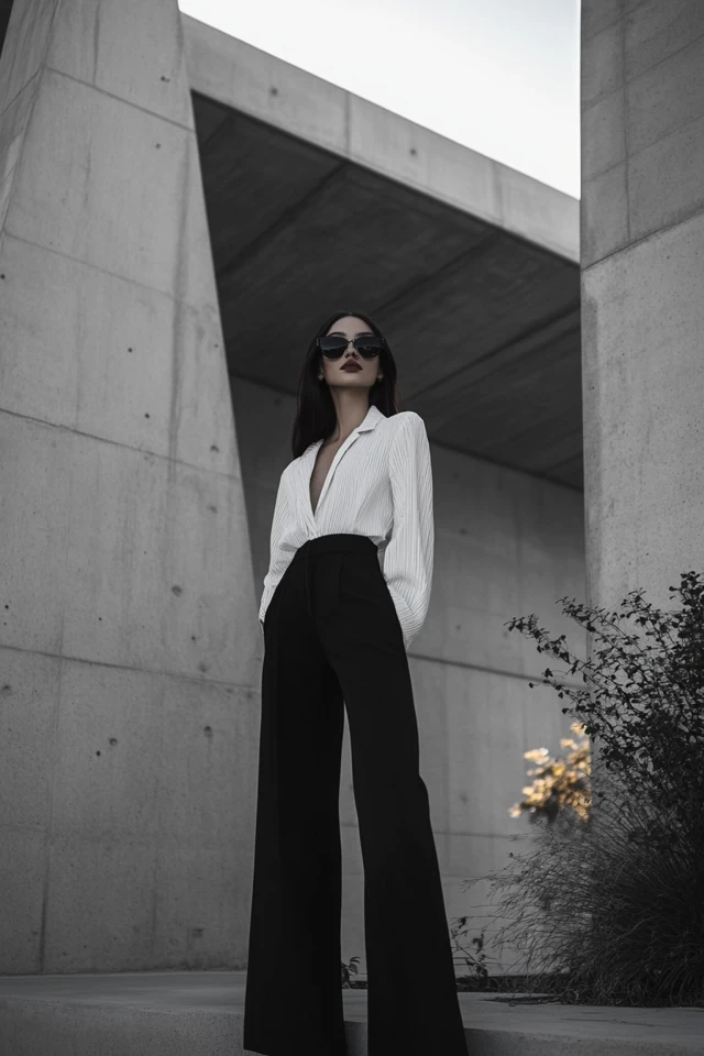 Perfect Black and White Pairings for Effortless Layering - photo 7