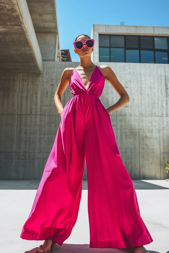 Bright Fuchsia and Warm Tan: Elevating Your Style with Striking Dresses - photo 7