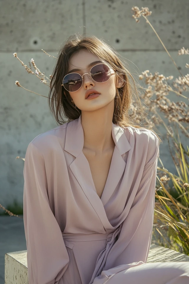 Combining Dusty Lavender and Blush in Minimalist Outfits - photo 7