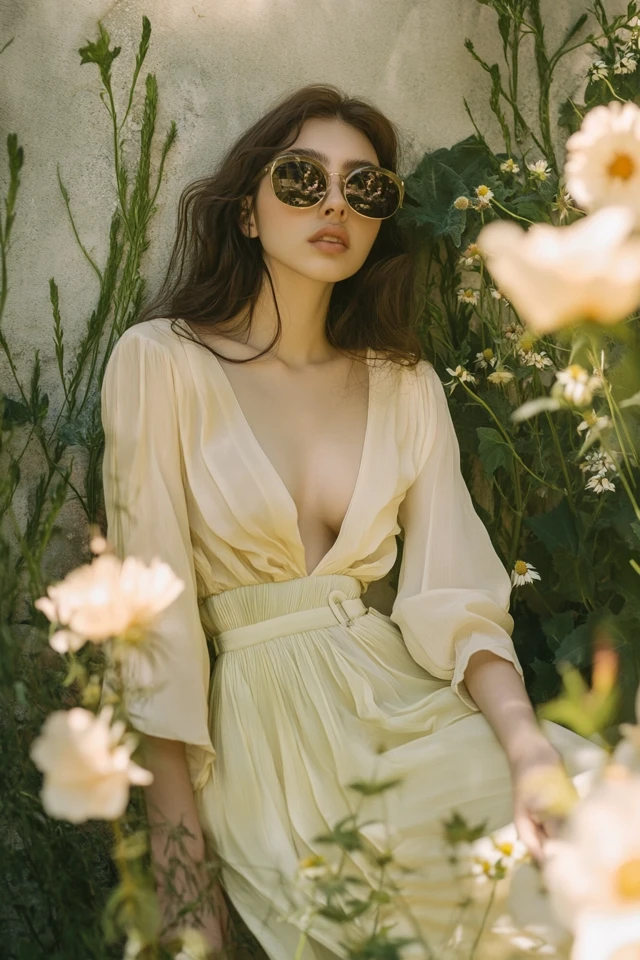 Soft Green and Warm Cream in Feminine Skirts: A Fresh and Elegant Pairing - photo 6