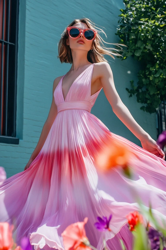 Vibrant Pink and Lilac in Playful Summer Dresses: Embrace the Joyful Palette - photo 6