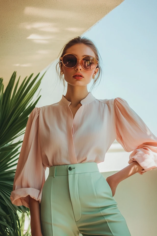 The Ultimate Guide to Blush and Dusty Green Pairings: A Perfect Balance of Softness and Sophistication - photo 6