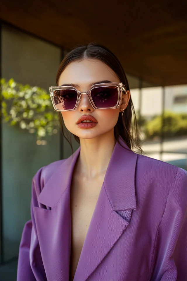Dusty Lavender and Plum Layers for Statement Jackets: A Bold Yet Elegant Pairing - photo 7