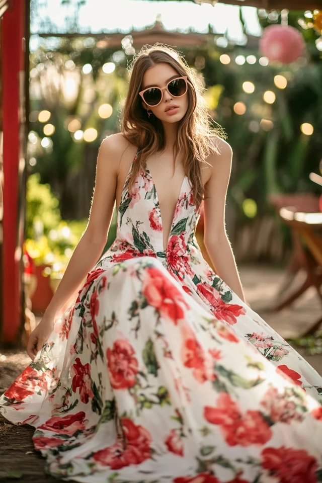 Gorgeous Floral Gowns for Spring Proms: Embrace Elegance and Freshness - photo 7