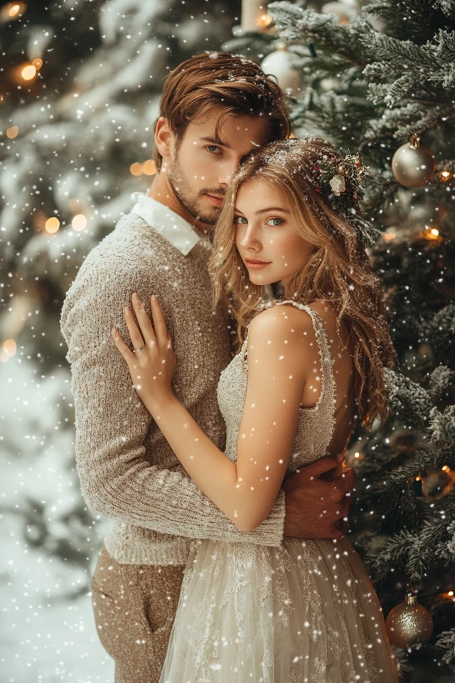 Matching Couples’ Attire for Festive Photoshoots: Creating Coordinated and Timeless Looks - photo 7