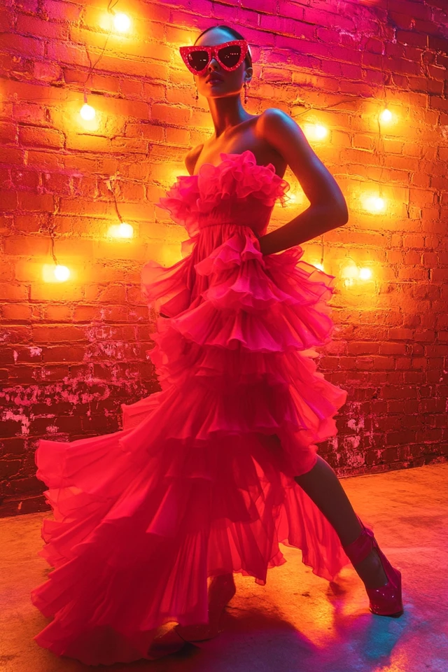 Fun Ruffled Dresses for Latin-Themed Dance Nights: Vibrant Style Meets Passionate Movement - photo 7