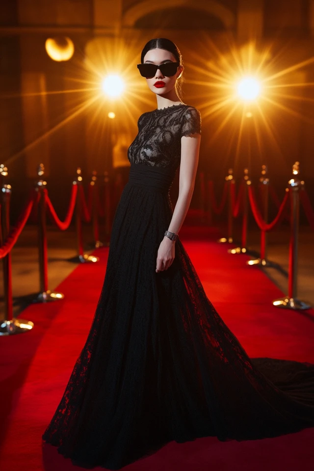Gowns with Long Trains for Awards Ceremonies: Commanding Elegance on the Red Carpet - photo 7