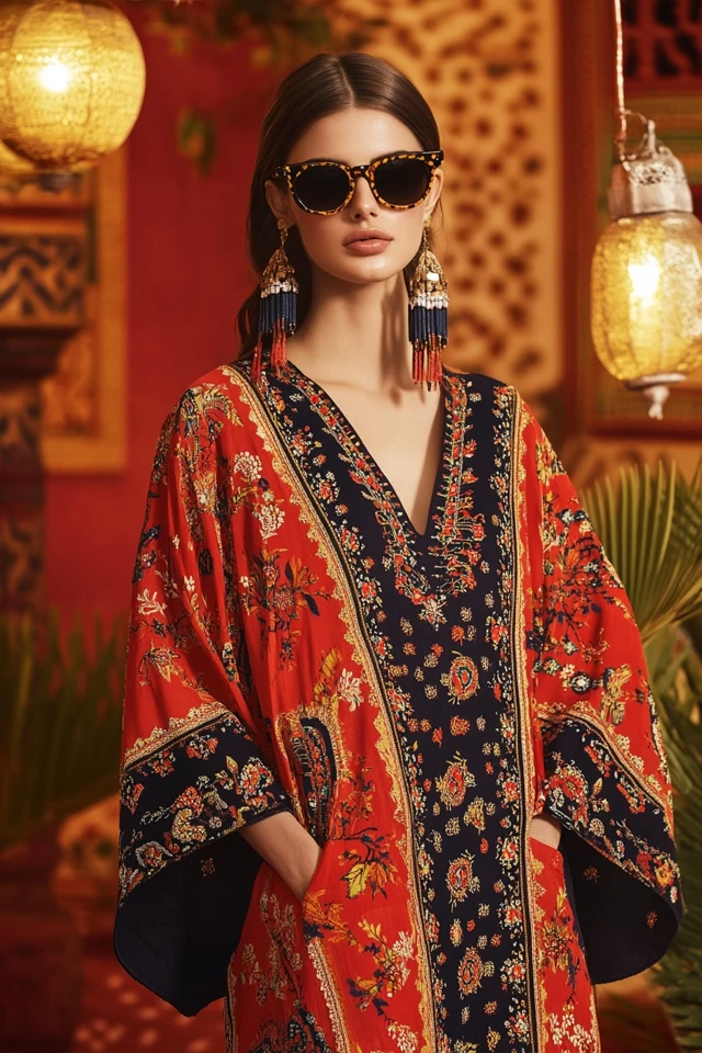 Vibrant Kaftans for Cultural Holiday Gatherings: A Celebration of Style and Tradition - photo 7