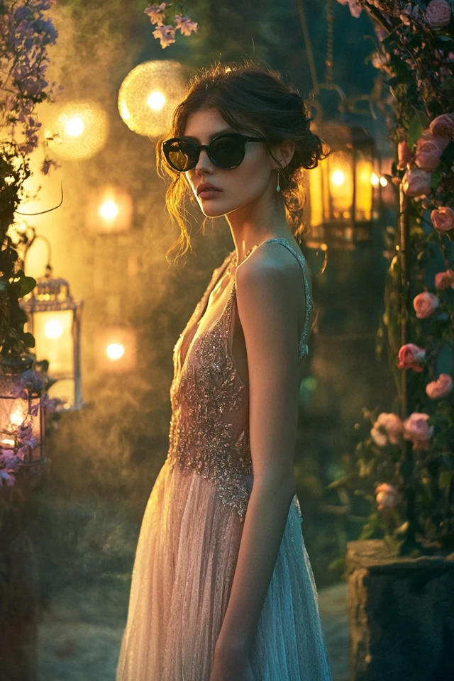 Mixing Velvet and Chiffon for Ethereal Formal Looks - photo 7