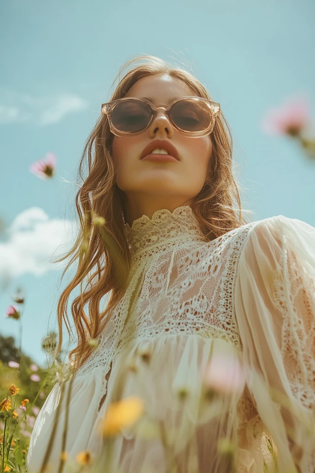 Combining Chiffon and Crochet for Romantic Summer Outfits - photo 6