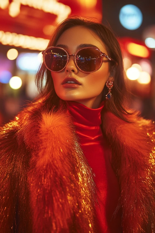 Faux Fur and Satin for Bold, Luxe Looks: Elevate Your Style with Opulent Textures - photo 7